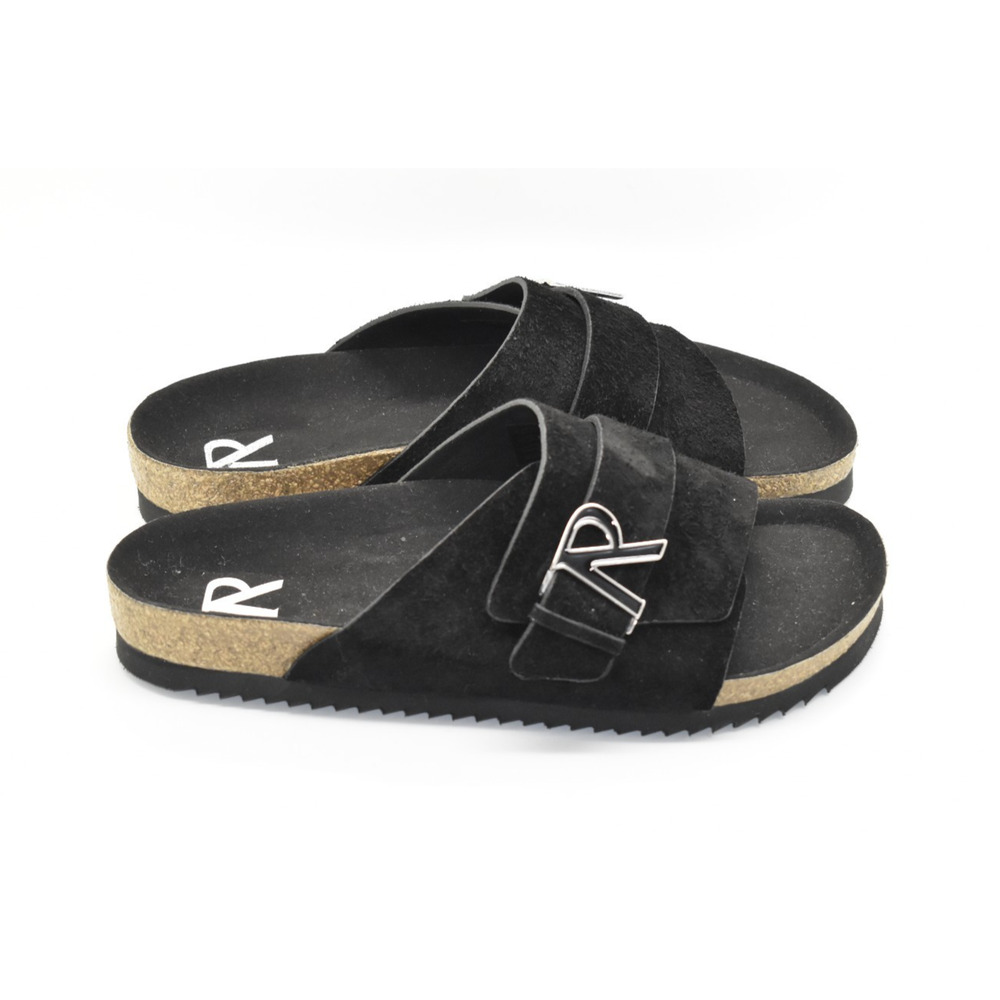 B0 New Represent Initial Logo Strap Soft Black Su… - image 1